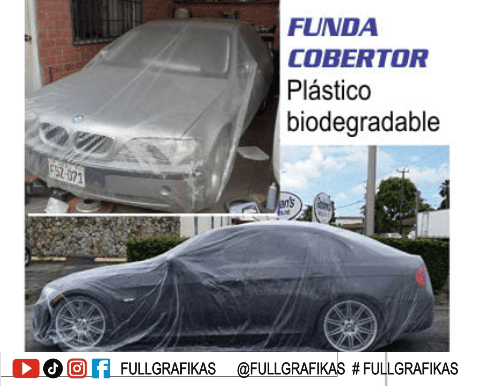 cobertor para auto, protege de las lluvias, polvo , sol, de material resistente